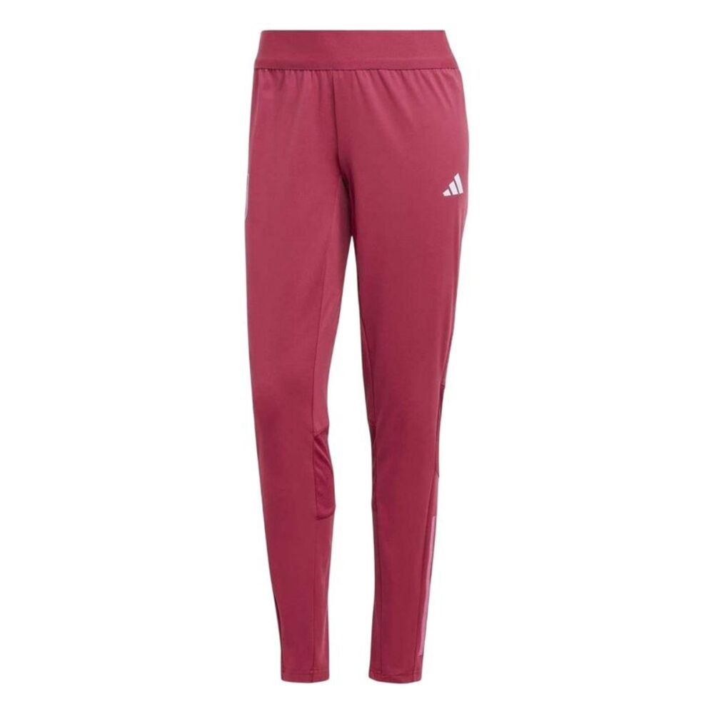Adidas Womens/Ladies Pro Slim Sweatpants / Ruby